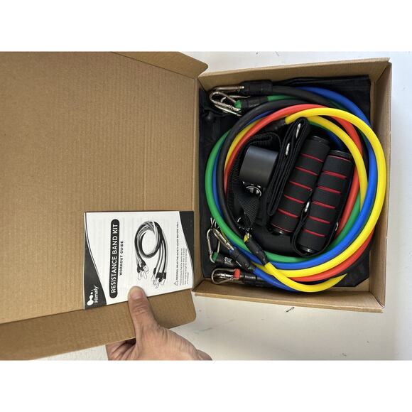 Himaly Exercise Bands Strength Training Fitness Bands Workout Resistance Bands! - Picture 2 of 3